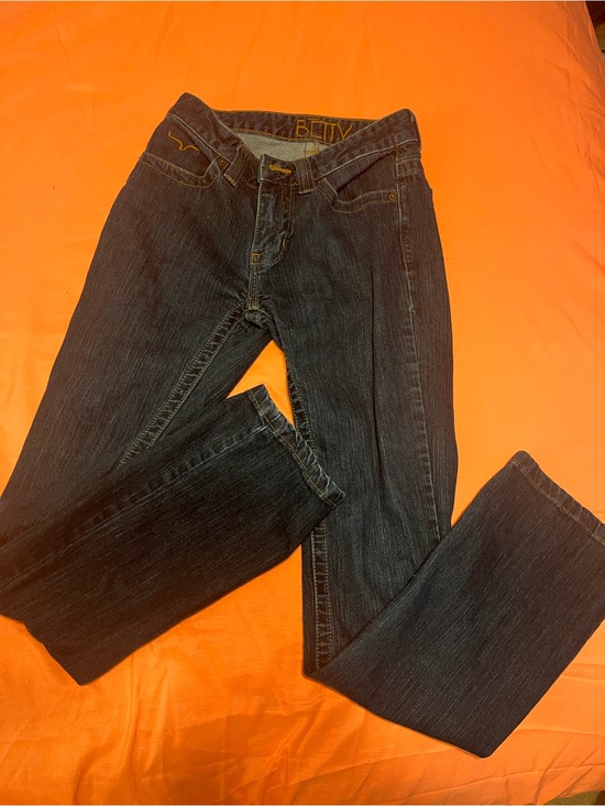 Kimes Ranch Denim - Kimes Ranch Dark Blue Women's Straight-Leg Jeans